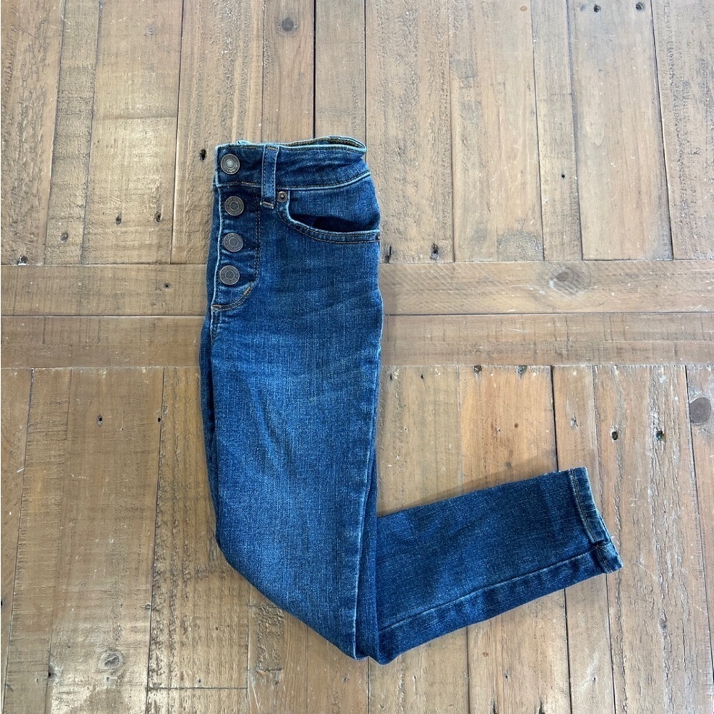 Gap high waist ankle jeans